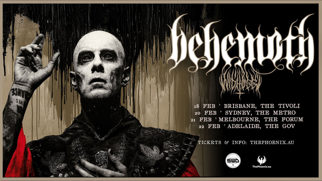 BEHEMOTH 'Chant Of The Eastern Lands' Australian Tour February 18 - 22, 2026