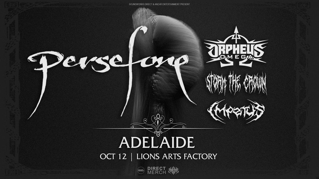 PERSEFONE with guests Orpheus Omega - Adelaide show, Oct 12, 2025