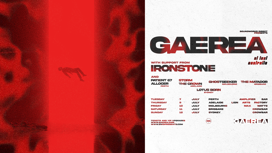 GAEREA ‘Loss’ Australian Tour July 7 – 12, 2026